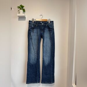 7 For All Mankind Women’s MidRise Straight Leg Jeans